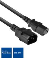 ACT AC3315 Stromkabel Schwarz 1,8 m C13-Koppler C14-Koppler (AC3315)