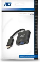 ACT AC7535 Videokabel-Adapter 0,23 m HDMI Typ A (Standard) VGA (D-Sub) Schwarz (AC7535)