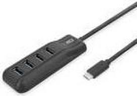 ACT AC6420 interface hub USB 3.2 Gen 1 (3.1 Gen 1) Type-C 5000Mbit/s Black
