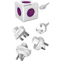 Allocacoc PowerCube ReWirable USB - Stromverteilungseinheit - Wechselstrom 100-250 V - 4 Ausgangsstecker (1811/DERU3P)