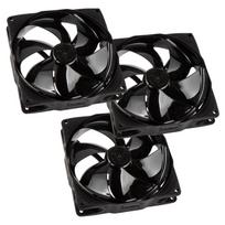 Noiseblocker NB-eLoop Fan B12-PS Black Edition - 120mm PWM, 3 Stück (LUBU-039)