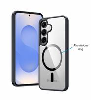 Swissten Clear Jelly MagStick Metallic Case for Samsung Galaxy S26 Plus 5G