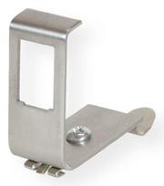 Value DIN Rail Adapter for 1  Keystone module