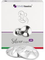 Sidabriniai krūtų apsauginiai gaubteliai, 2vnt. Coverbasics