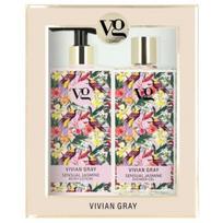 Vivian Gray Sensual Jasmine Set kūno priežiūros rinkinys (dušo želė, 350 ml + kūno losjonas, 350 ml)