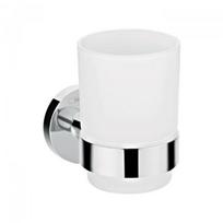 Hansgrohe glass with holder Logis Universal, chrome