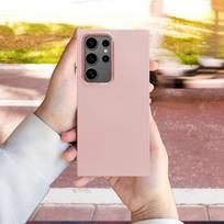 FRAME dėklas SAMSUNG A37 5G pudros rožinės spalvos