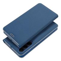 LUNA Book Carbon skirtelė Xiaomi Redmi Note 10 5G / Poco M3 Pro / Poco M3 Pro 5G mėlyna