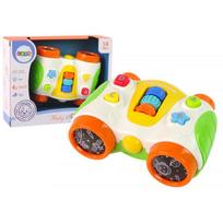 LEAN Toys Daugiafunkliai interaktyvūs žiūronai kūdikiui Baby Telescope