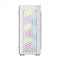 Gembird Fornax 500, Tempered Glass, White CCC-FC-500W