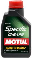 Variklių alyva MOTUL SPECIFIC (1L) 5W40 SPECIFIC CNG/LPG 5W40 1L