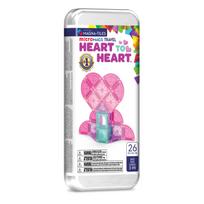 MAGNA-TILES  MICROMAGS Kelioninis konstruktorius „Heart to Heart“, 26 det.