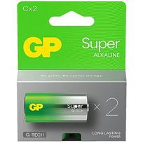 Gp Battery ALKALINE BATTERIES LR14 /C GP SUPER 2PCS. 14A21-SB2