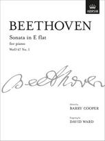 Sonata in E flat, WoO 47 No. 1: from Vol. I