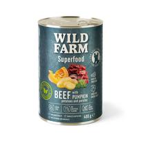 Wild Farm Superfood Beef 400 g pašaro šunims be grūdų