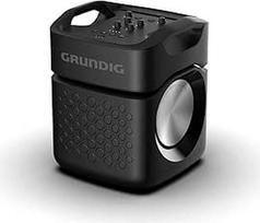 "Grundig Party Hit Max" "Bluetooth" garsiakalbis, "Soundbox", 160 W, "Bluetooth 5.3", iki 10 m atstumas, RGB šviesos efektai, iki 12 val. baterijos veikimo laikas, "Power Bank" funkcija, atsparus purslams IPX4, juodas