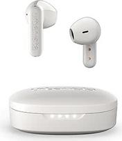 "Urbanista Copenhagen 2" belaidės "Bluetooth" ausinės "In-Ear White", tikros belaidės ausinės su 4 ENC mikroschemomis, 36 valandų veikimo laikas, "Bluetooth 5.4", gilūs bosai, IPX4 atsparumas vandeniui, belaidės su jutikliniu valdymu