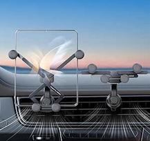 "Z Fold 6 5 4 4 3 2" automobilinis laikiklis, [2 formos ir storio dėklai] Gravitacijos telefono laikiklis, skirtas "Samsung Galaxy Fold 6 5 4 4 3 2" "Google Pixel 9 Pro Fold S25 Ultra iPhone 16 15 14