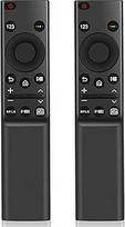 Ersatzfernbedienung für Samsung Smart TV - Universalfernbedienung kompatibel mit Samsung Fernseher, einfache Bedienung, ideal als Sam-Sung TV Remote（2PCS）