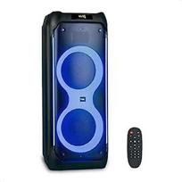 Ibiza - COLUMBA1200 - Garsiakalbis, galinga 2 x 10/25 cm pertvara su įkraunama baterija - "Bluetooth", "Micro-SD", USB, "Aux", 2 MIC IN, 1 GT IN - TWS - Įvairiaspalvis begalinis šviesos diodas