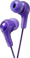 JVC vėsios ir patogios ausinės "Gumy Plus" violetinės spalvos (HAFX7V)