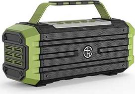 Nešiojamasis "Bluetooth" garsiakalbis 120 W pikinis 80 W belaidis garsiakalbis TWS poravimas Deep Bass Hi-Fi garsiakalbis IPX6 atsparus vandeniui DSP garso Boombox lauko stovyklavietės vakarėliui paplūdimyje (žalias)