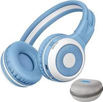 SIMOLIO vaikiškos "Bluetooth" ausinės, belaidės "Bluetooth" ausinės su garso dalijimosi funkcija (Auracast), mikrofonu, sulankstomos, tylaus klausymosi režimas mokyklai, internetinėms pamokoms ir kelionėms, mėtų spalvos
