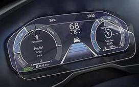 Tinka 2023 2024 2025 Toyota RAV4 Hybrid Plug-in Hybrid GR Sport prietaisų apsauginė plėvelė, 12,3 colio prietaisų ekrano nano plastiko ekrano apsauga 6H atspari įbrėžimams [2 pakuotės]