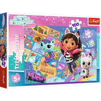 TREFL  GABBY´S DOLLHOUSE dėlionė 100 det.