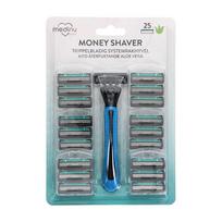 Skustuvas su keičiamomis skutimosi galvutėmis MONEY SHAVER