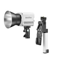 Godox ML60II BI Portable LED Light (Bi Color) with AK-B02 Holding Handle and Battery Support Kit