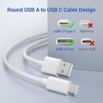 USB C tipo prailginimo laidas, 9 m