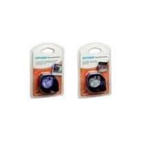 Dymo LetraTAG Starter Pack - Etikettband-Set - weiß, Silber, Gelb - Rolle (1,2 cm x 4 m) 3 Rolle(n) - für LetraTag QX50, XR (S0721800)
