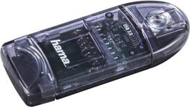 Hama 00124194 - MicroSD (TransFlash) - MicroSDHC - MicroSDXC - SD - SDHC - SDXC - Anthrazit - 5000Mbit/s - Status - Windows 10/8/7/XP MAC OS 9.x + - USB (00124194)