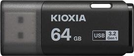 Kioxia LU301K064GG4 USB-Stick 64GB USB Typ-A 3.2 Gen 1 (3.1 Gen 1) Schwarz (LU301K064GG4)