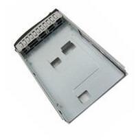 Super Micro Supermicro - Speichereinschubadapter - 8,9 cm to 6,4 cm (3.5 auf 2.5) - für SuperServer 5037MC-H8TRF (MCP-220-93801-0B)