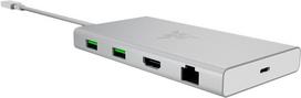 Razer NB Acc Dock USB-C 11-Port Hub Mercury (RC21-02250200-R3M1)