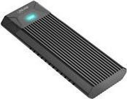 InLine - Speichergehäuse - M.2 - M.2 Card (PCIe NVMe & SATA) - USB 3,2 (Gen 2) - Schwarz (00031H)
