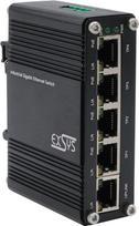 Exsys GmbH Mini 5-Port Ethernet PoE Switch - 5*10/100/1000Tx EX-62020POE - Switch - 0,1Gbps
