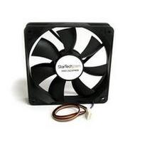 StarTech.com 120mm Computer Gehäuselüfter - PWM Cooling Fan - Lüfter für Computer Gehäuse mit 4-pin Molex - Gehäuselüfter - 120 mm - Schwarz (FAN12025PWM)