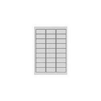 Avery Anti-tamper Label - Nicht ablösbare Polymeretiketten - weiß - 29,6 x 63,5 mm - 540 Stck. (20 Bogen x 27) - (L6114-20)