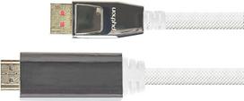 PYTHON PYT M0224 - DP 1.4 auf HDMI 2.0 A Stecker Nylon 4Ka60Hz 5 m weiß - Digital/Daten - Digital/Display/Video