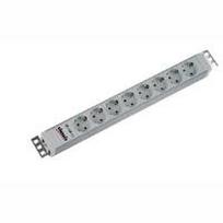 Bachmann - Verlängerungsschnur (Rack - einbaufähig) - Wechselstrom 230 V - 8 Ausgangsstecker - 1U - 48,3 cm (19) (691695)
