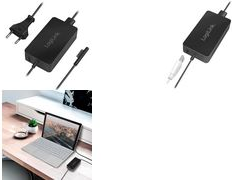 Logilink - Netzteil - Wechselstrom 100-240 V - 38.7 Watt - für Microsoft Surface Book, Laptop, Pro (Mitte 2017), Pro 3, Pro 4, Pro 6 (PA0197)