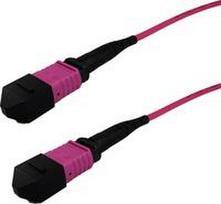 GRAFENTHAL OPTICAL FIBRE CABLE OM4 MPO/UPC-MPO/UPC LSZH 1.00M VIOLET (GTOM4MPOUMPOU00100)