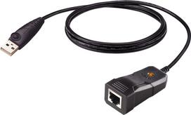 ATEN USB - RJ-45 RS-232 Console Adapter FTDI - Adapter - Digital/Daten (UC232BF)