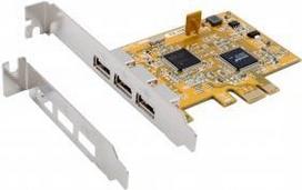 Exsys EX-11053 - USB-Adapter - PCIe Low-Profile - USB 2.0 x 3