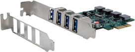 Exsys GmbH USB 3.2 Gen 1 PCIe Karte mit 4 Ports 3A Renesas EX-11194 - PCI-Express