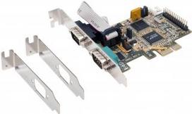 Exsys EX-44062 - Serieller Adapter - PCIe Low-Profile - RS-232/V.24 x 2 (EX-44062)