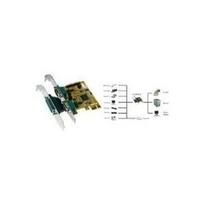 Exsys EX 44140-2 - Adapter Parallel/Seriell - PCI Express - parallel, RS-232, V.24 - 2 Anschlüsse + 1 paralleler Port (EX-44140-2)